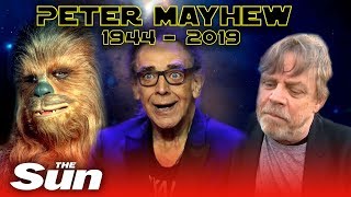 Mark Hamill on friend Peter Mayhew Chewbacca actor