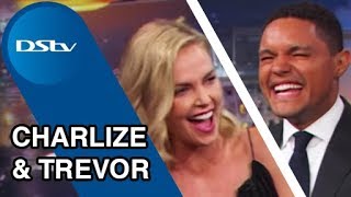 Charlize Theron on The Daily Show with Trevor Noah  July 2017 DStv