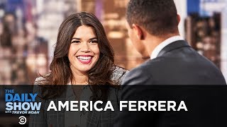 America Ferrera Standing with Christine Blasey Ford American Like Me The Daily Show