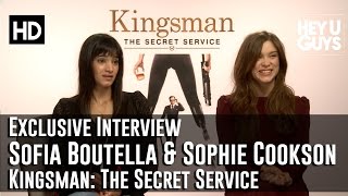 Sofia Boutella and Sophie Cookson Interview  Kingsman The Secret Service