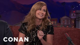Jenna Fischer On The New Generation Of Office Fans  CONAN on TBS