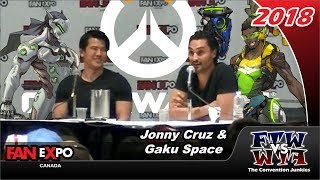 Overwatch Stars Jonny Cruz Lcio  Gaku Space Genji Fan Expo Canada 2018