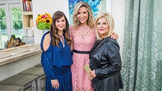 Kellie Martin and Nancy Grace visit  Home  Family