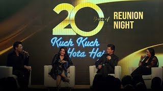 Reunion of the Kuch Kuch Hota Hai cast  Karan Johar  Shah Rukh Khan  Kajol  Rani