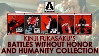 Kinji Fukasakus Battles Without Honor and Humanity Collection 15  Arrow Video Bluray Unboxing
