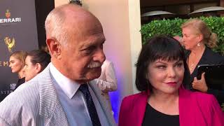 Gerald McRaney This Is Us chat on the 2017 Emmy nominee performer reception red carpet