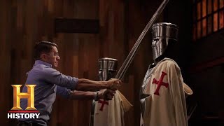 Forged in Fire Crusader Sword IMPALES Final Round Season 4  History