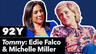 Edie Falco with Michelle Miller CBS Tommy