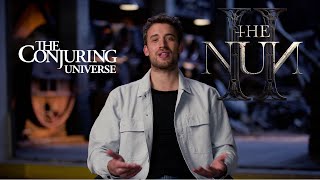 THE NUN II interviews with actor Jonas Bloquet  crew TheNun2 TheConjuringUniverse