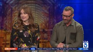 Ryan Robbins  Alexandra Paxton Beesley on New WGN Show Pure