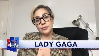Lady Gaga Interrupts Stephen Colberts Monologue To Announce The One World Together At Home Ev