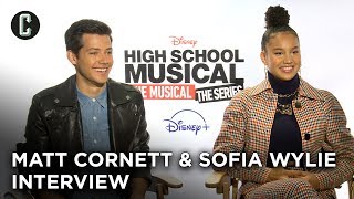 Matt Cornett and Sofia Wylie Talk High School Musical The Musical The Series