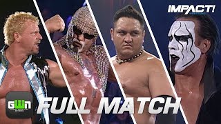 Samoa Joe  Sting vs Scott Steiner  Jeff Jarrett FULL MATCH Sacrifice 2006  IMPACT Full Matches