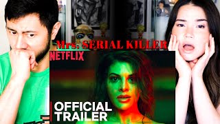 MRS SERIAL KILLER  Jacqueline Fernandez  Manoj Bajpayee  Mohit Raina  Netflix Trailer Reaction