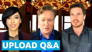 The Upload Series Conan OBrien Zoom QA with the Cast  Prime Video