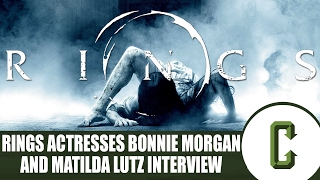 Rings Actresses Bonnie Morgan and Matilda Lutz Interview  Collider Video