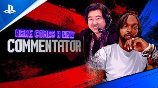 Street Fighter 6  Tasty Steve  James Chen Real Time Commentary Feature Trailer  PS5  PS4 Games