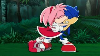 Sonic X  Amy is off to save Sonic with Cosmo and Cream