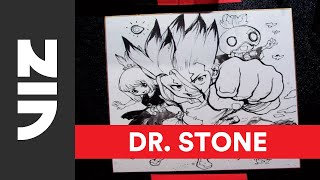 Dr STONE  Boichi Live Drawing at Anime NYC 2019  VIZ