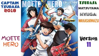 Captain Tsubasa 2018 Moete Hero Collection Track 11 KojiroTsubasaKenJunTaroGenzo  Hikaru