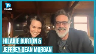 Jeffrey Dean Morgan  Hilarie Burton Morgan on Friday Night In with the Morgans  TV Insider