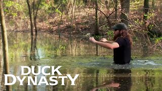 Duck Dynasty Jase and Willie Cross a Raging RiverSeason 6 Episode 7  Duck Dynasty
