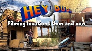 Nickelodeons Hey Dude abandoned ranch  Then and Now