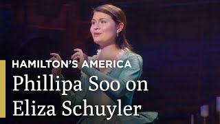 Phillipa Soo on Eliza Schulyer  Hamiltons America  Great Performances on PBS