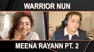 AngeChats with Meena Rayann of Warrior Nun Pt  2