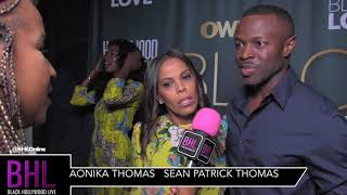 Interview with actor Sean Patrick Thomas  wife Aonika at Own TVs Black Love docuseries premiere