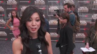 Teenage Mutant Ninja Turtles Out of the Shadows Brittany Ishibashi Premiere Interview  ScreenSlam