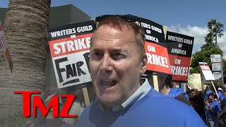 ActorWriter Michael Hitchcock Says Writers Strike Important To Get Streaming In Contract  TMZ