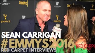 Sean Carrigan interviewed at the Stars of Daytime TV Celebrate Emmy Season Event Emmys