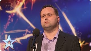 Paul Potts stuns the judges singing Nessun Dorma  Audition  Britains Got Talent 2007