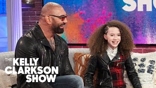 Dave Bautista And Chloe Coleman Reveal Who Is The Better Spy