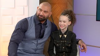 Dave Bautista on Attempting Ice Skates With My Spy CoStar Chloe Coleman  Full Interview