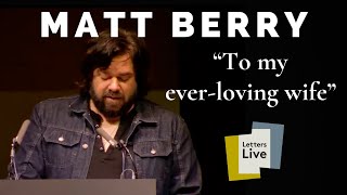 Matt Berry reads a husbands plea to his wife about their intimate relations