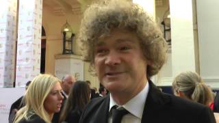 BAFTA TV Awards 2014 Red Carpet Interview  Simon Farnaby