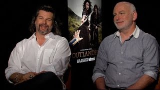 OUTLANDER Ronald D Moore and Gary Lewis Talk Fans Partridge Family Socks and More