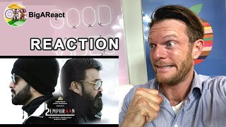 L2 EMPURAAN TITLE VIDEO REACTION  Mohanlal  BigAReact