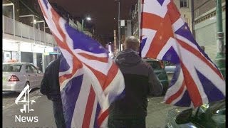 On the streets with farright extremists Britain First  Channel 4 News