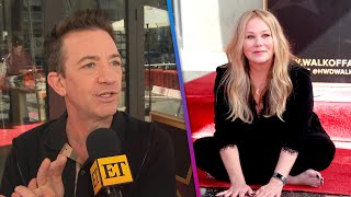 Married With Childrens David Faustino Praises Christina Applegate at Walk of Fame Ceremony