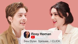 Dylan Sprouse and Hannah Marks Compete in a Compliment Battle  Teen Vogue
