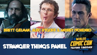 Stranger Things Cast Interviews Brett Gelman Alec Utgoff  Andrey Ivchenko  Wales Comic Con