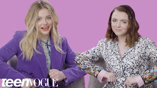 Chlo Grace Moretz Plays I Dare You With Elsie Fisher  Teen Vogue