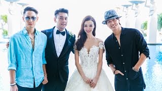Celebrity Ken Chu of F4 Meteor Garden and Actress Wife Han Wen Wen Tied Their Knot at Mulia Bali