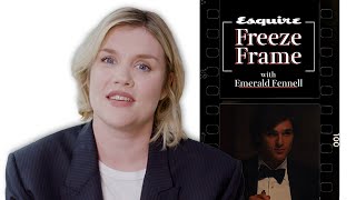 Emerald Fennell Breaks Down Saltburn and Defends Jacob Elordis Eyebrow Piercing  Freeze Frame