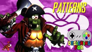 Donkey Kong Country 2s K Rool Duel  Designing For Patterns