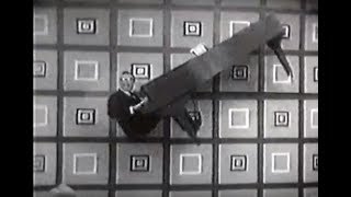 The Steve Allen Show  Levitating Rotating Grand Piano Gag 1959  NBC Kinescope