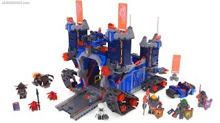 LEGO Nexo Knights Fortrex castle review set 70317